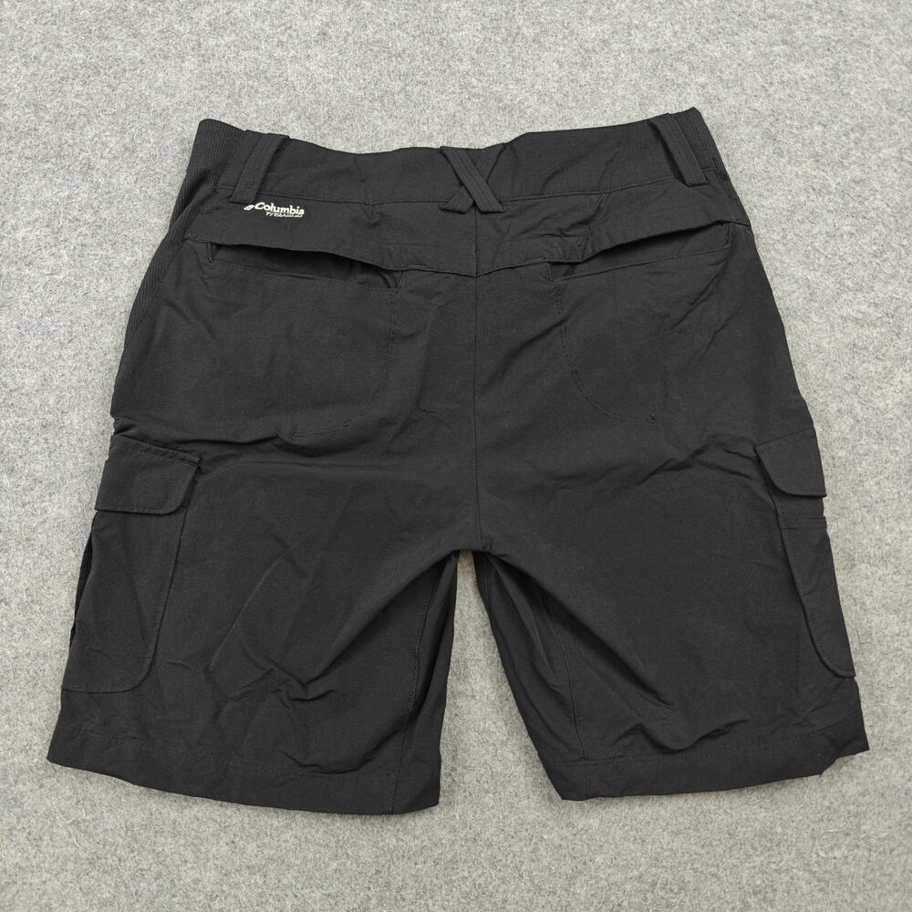 Columbia Shorts Womens 8 Black Cargo Titanium Omni-Shield Hiking Pockets - Picture 5 of 9